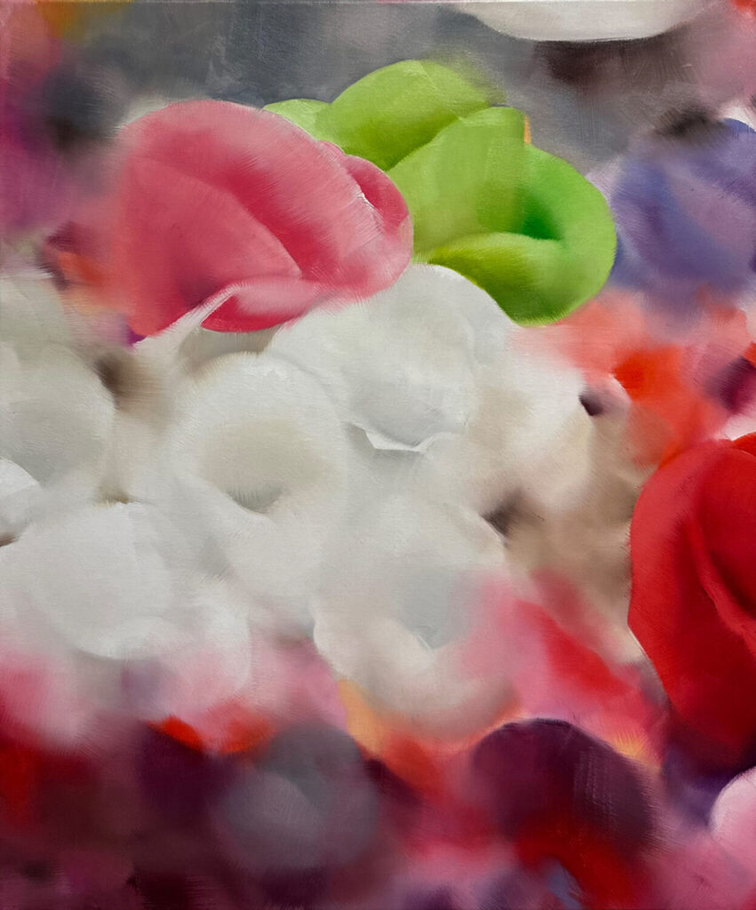 Cherry Diamant, 60 cm x 50 cm, oil on canvas,2025