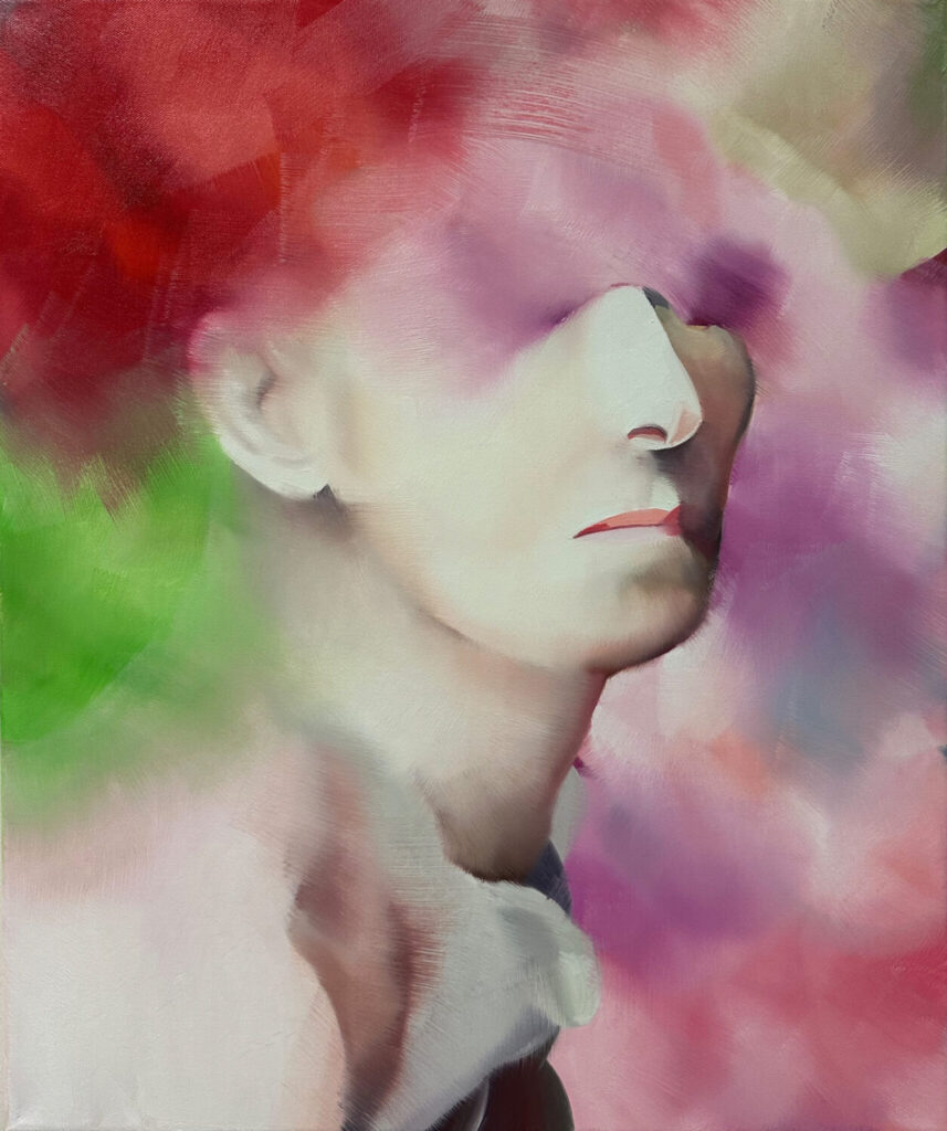 The Rubin Woman, 60 cm x 50 cm, oil on canvas, 2026