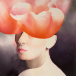 Silent Queen of Carnelian, 80 cm x 70 cm, oil on canvas,2026